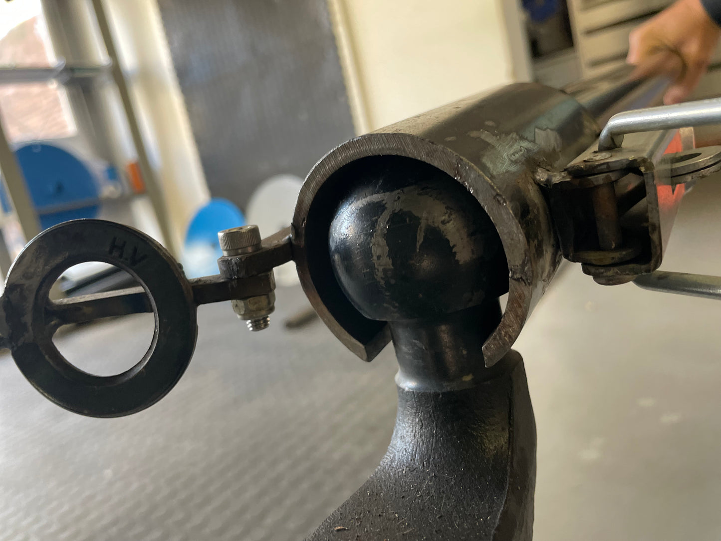 Towbar Arm (incl. VAT, excl. picnic stools and tables and excl. shipping)