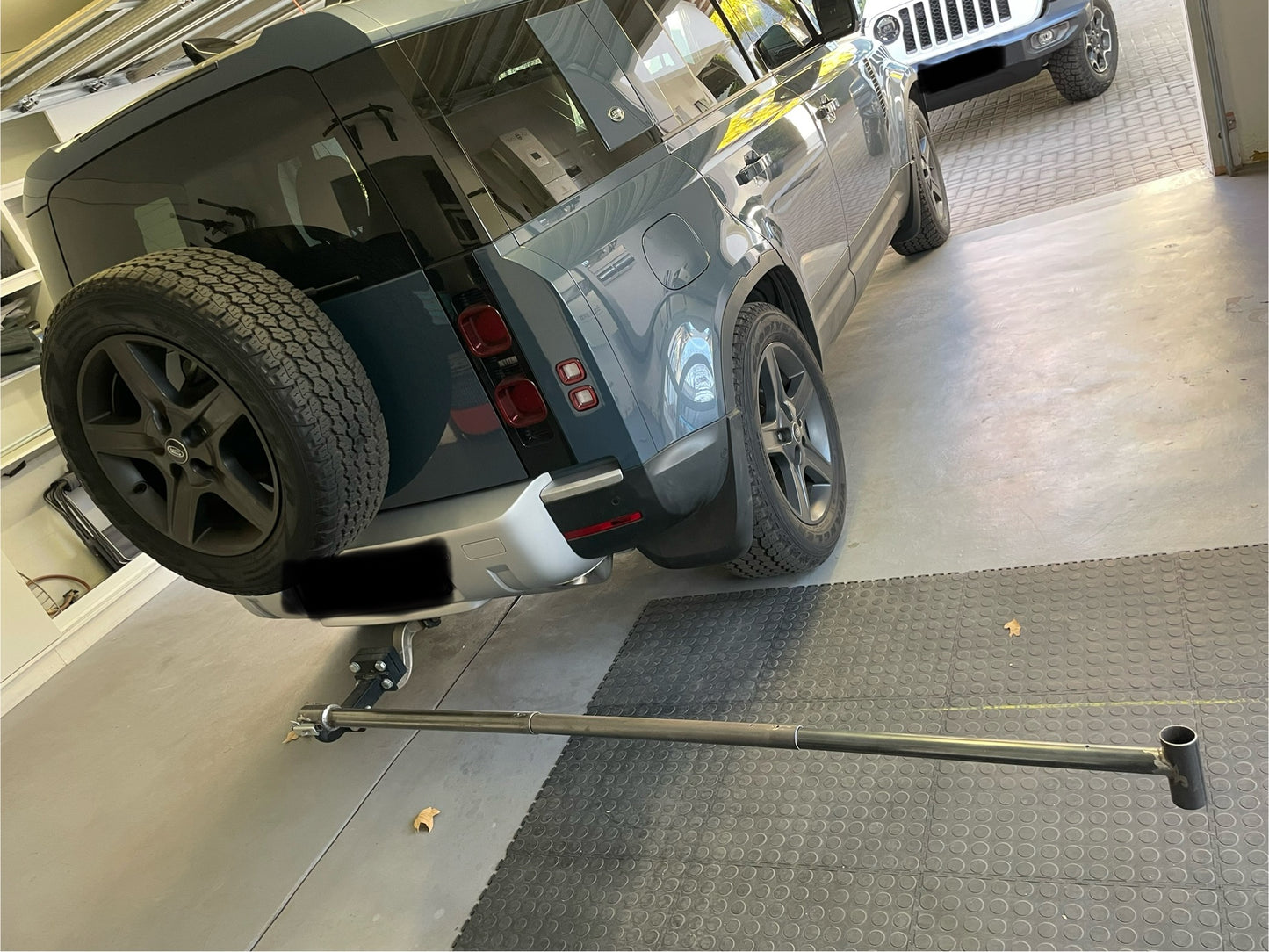 Towbar Arm (incl. VAT, excl. picnic stools and tables and excl. shipping)